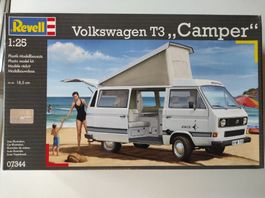 Volkswagen Bulli T3 "Camper", Bausatz von Revell 1/25