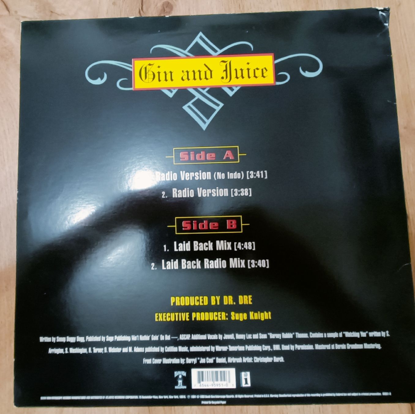 Dischi in vinile: SNOOP DOG - Gin & Juice LP – Usato da Luzern venduto da cryptonic79 1