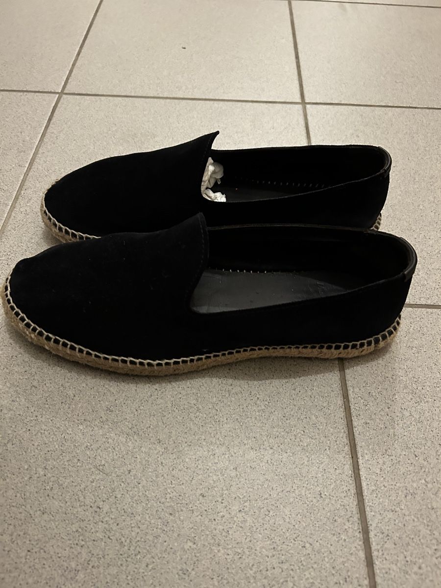 Massimo Dutti Scarpe da uomo: Massimo Dutti Espadrilles Grösse 45 - Blau Suede – Usato da Basel venduto da vic_7wsx 1