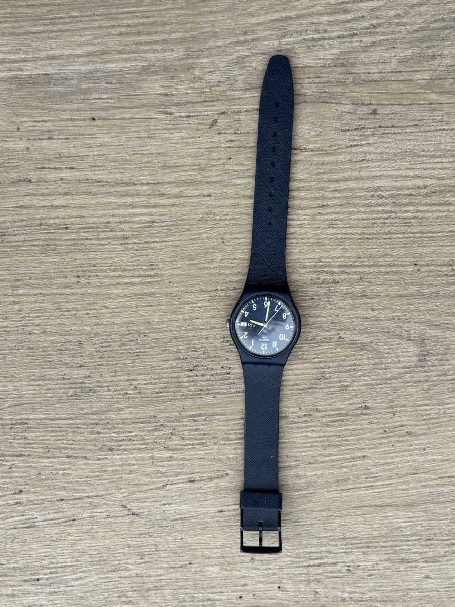 Swatch Smartwatch: Swatch Gent dunkel blau  – Gebraucht aus St-Prex von ale_fyz6
