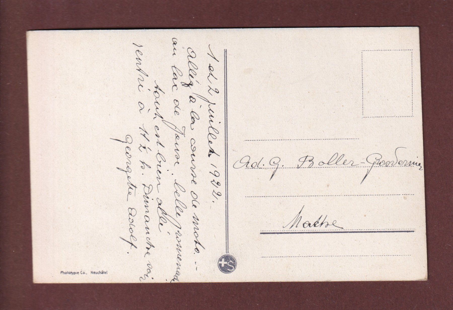 Cartoline postali: VALLORBE et environs - Vallée de Joux - 1922 – Usato da Pully venduto da nicecards 1
