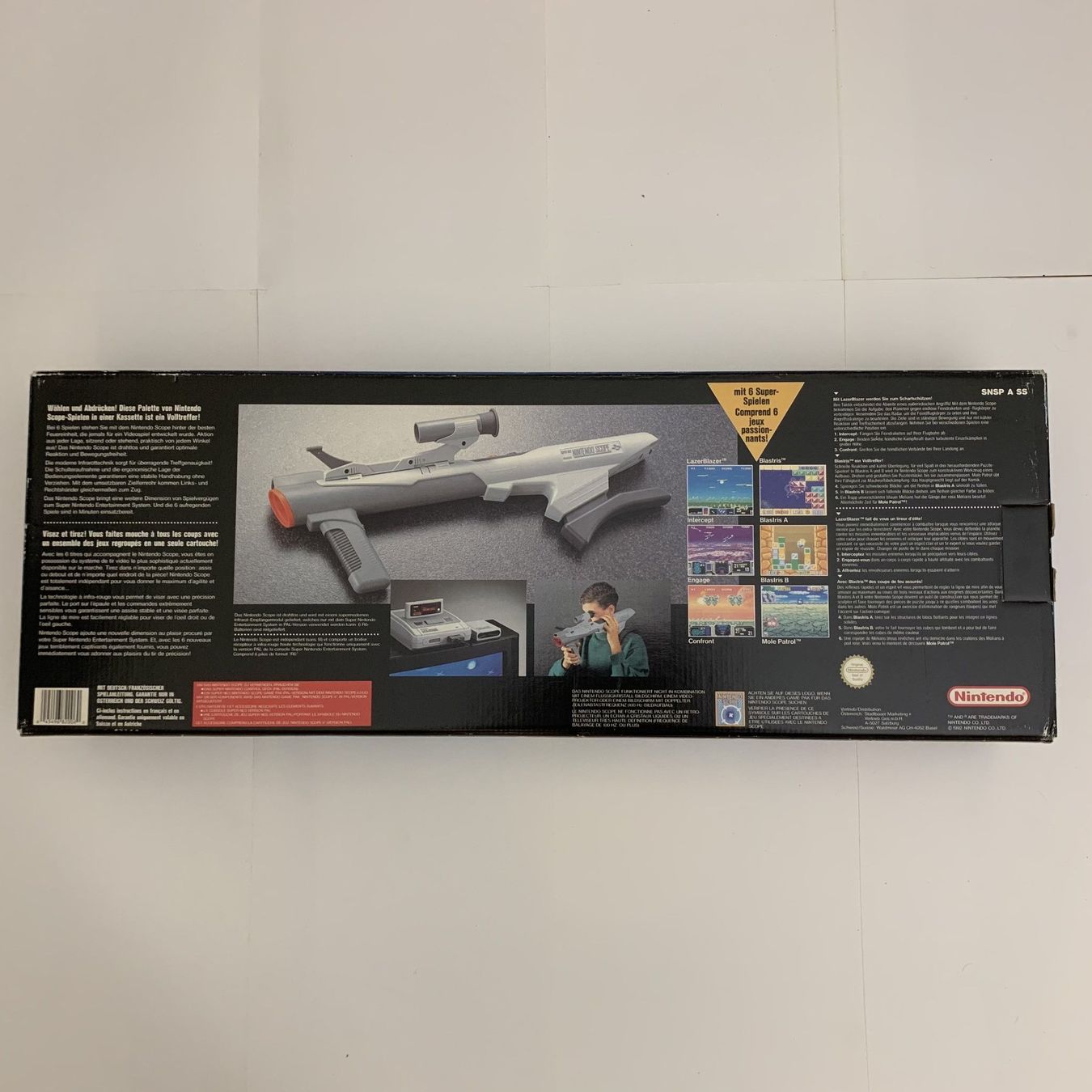 Nintendo Giochi: Nintendo Scope 6 - SNES - OVP - RAR – Usato da Zürich venduto da Mephisto87 1