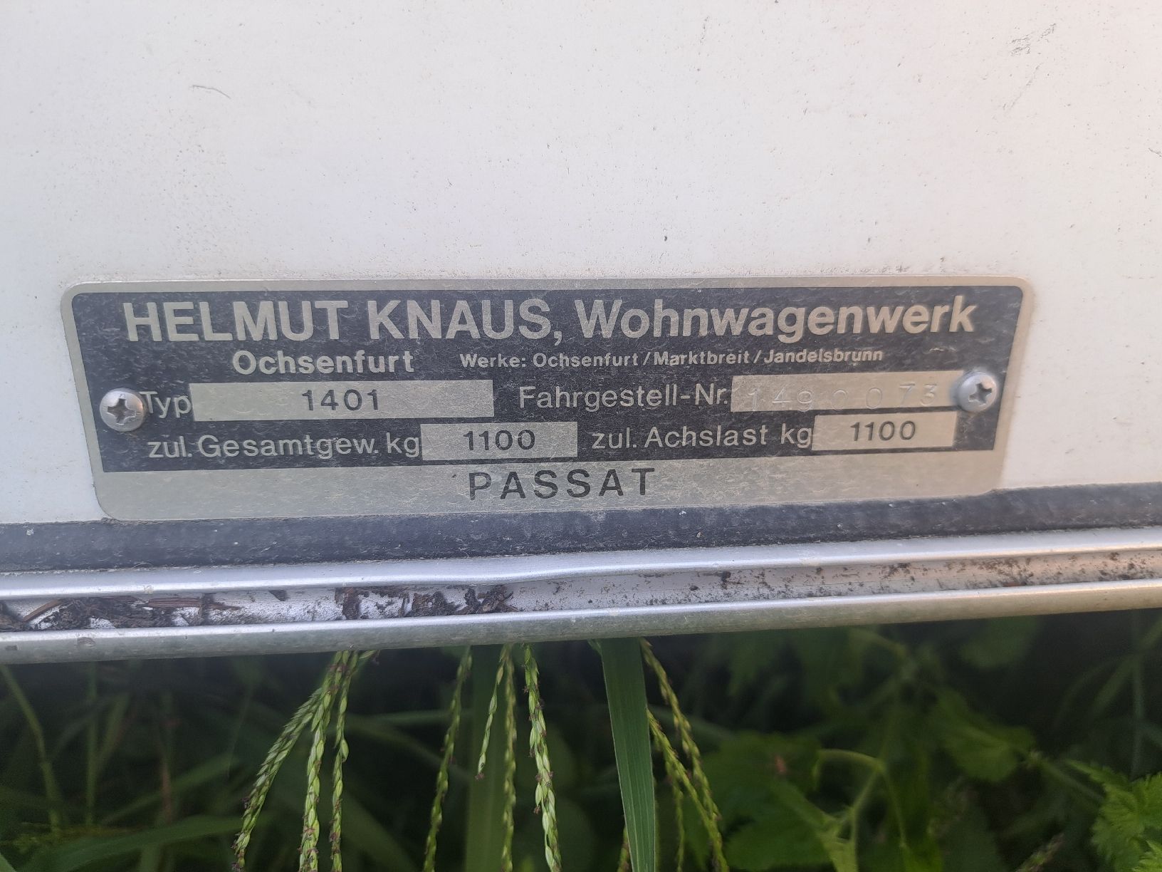 Rimorchi: Wohnwagen Knaus Passat – Usato da Hasle b. Burgdorf venduto da Burki76 4