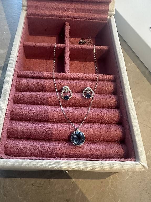 Altri gioielli: Weissgold-Set mit Diamanten  – Usato da Winterthur venduto da val_lx8d