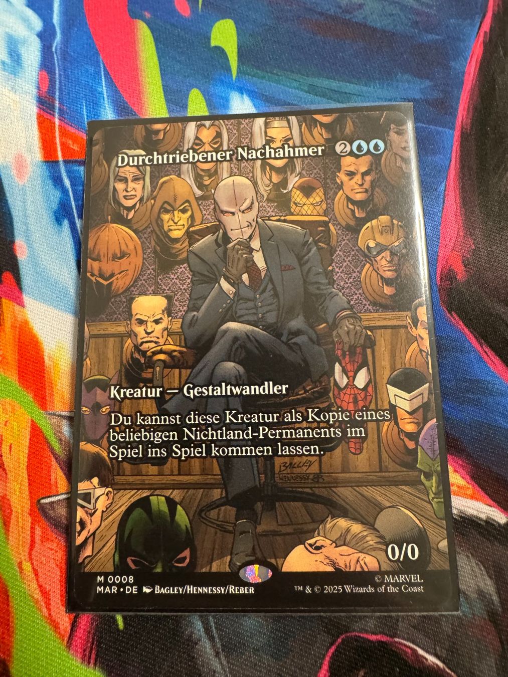Magic The Gathering Carte collezionabili: Durchtriebener Nachahmer - Marvel's Spider-Man - Magic – Nuovo (secondo la descrizione) da Bülach venduto da Pfrenzel