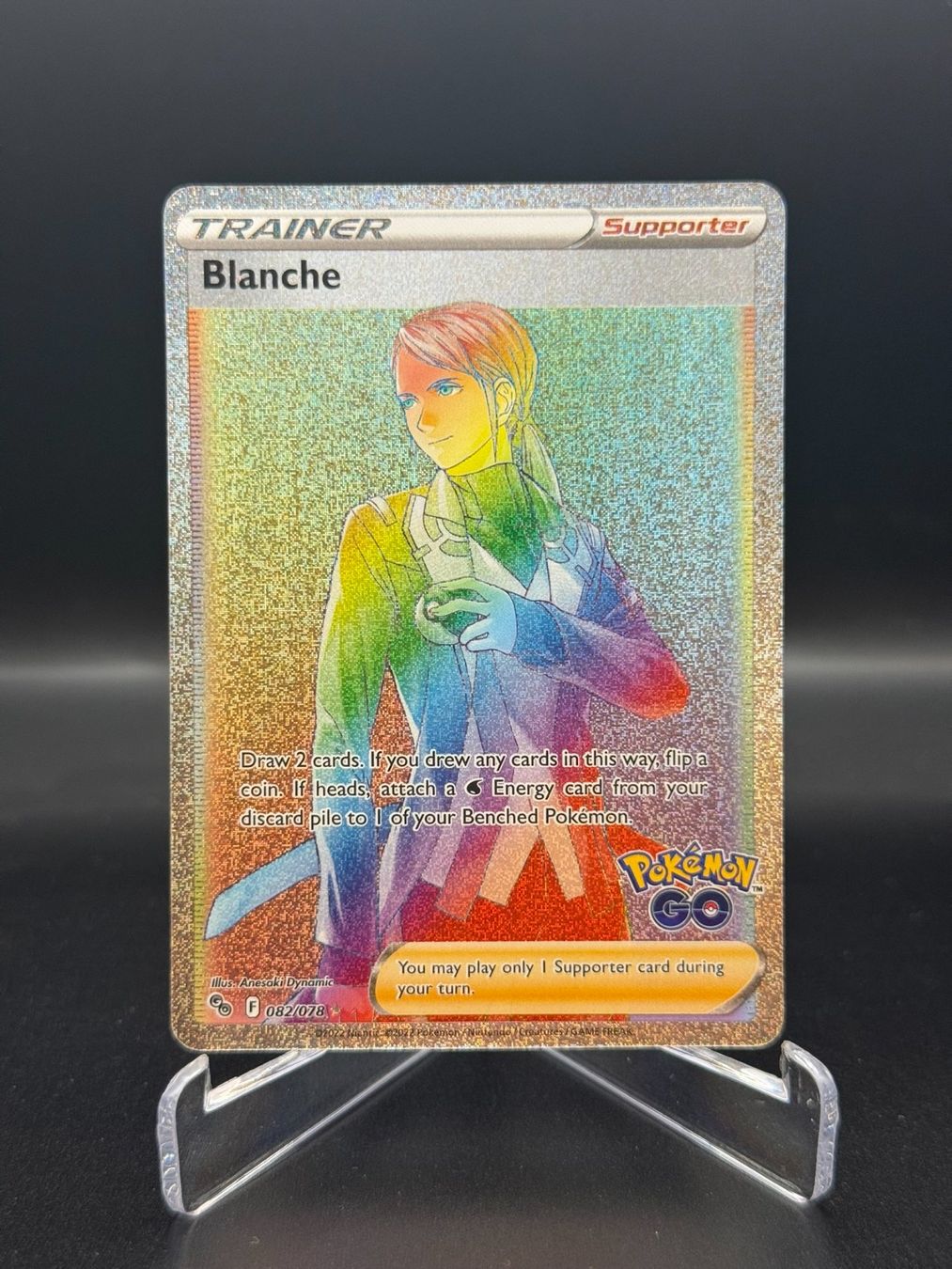 Pokémon Carte collezionabili: Blanche (PGO 082) - Rainbow – Usato da Birmensdorf ZH venduto da SnorlaxMail