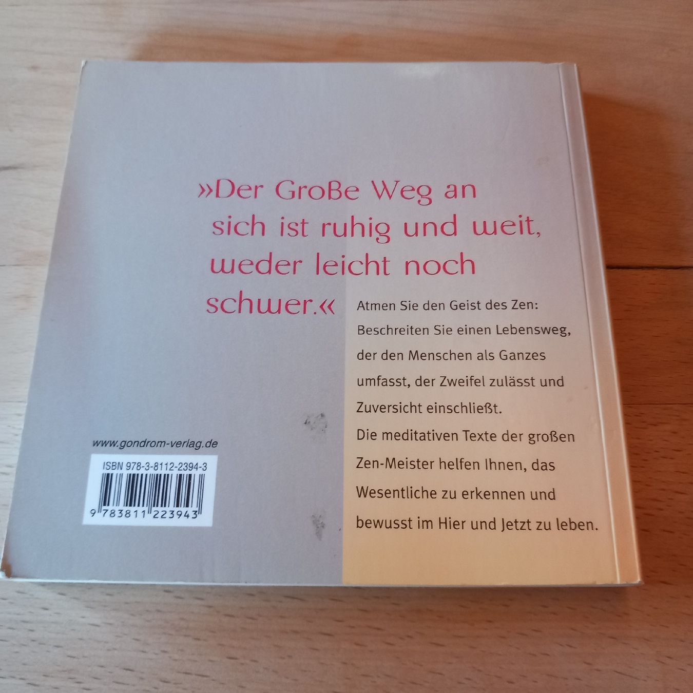 Bücher: Zen Meditationsbuch – Gebraucht aus Ebnat-Kappel von blazzi 1