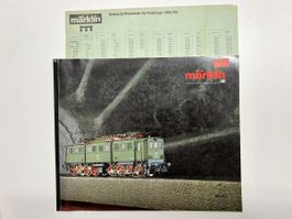 Märklin H0 Kataloge & Preislisten 1985/86 Top Zustand