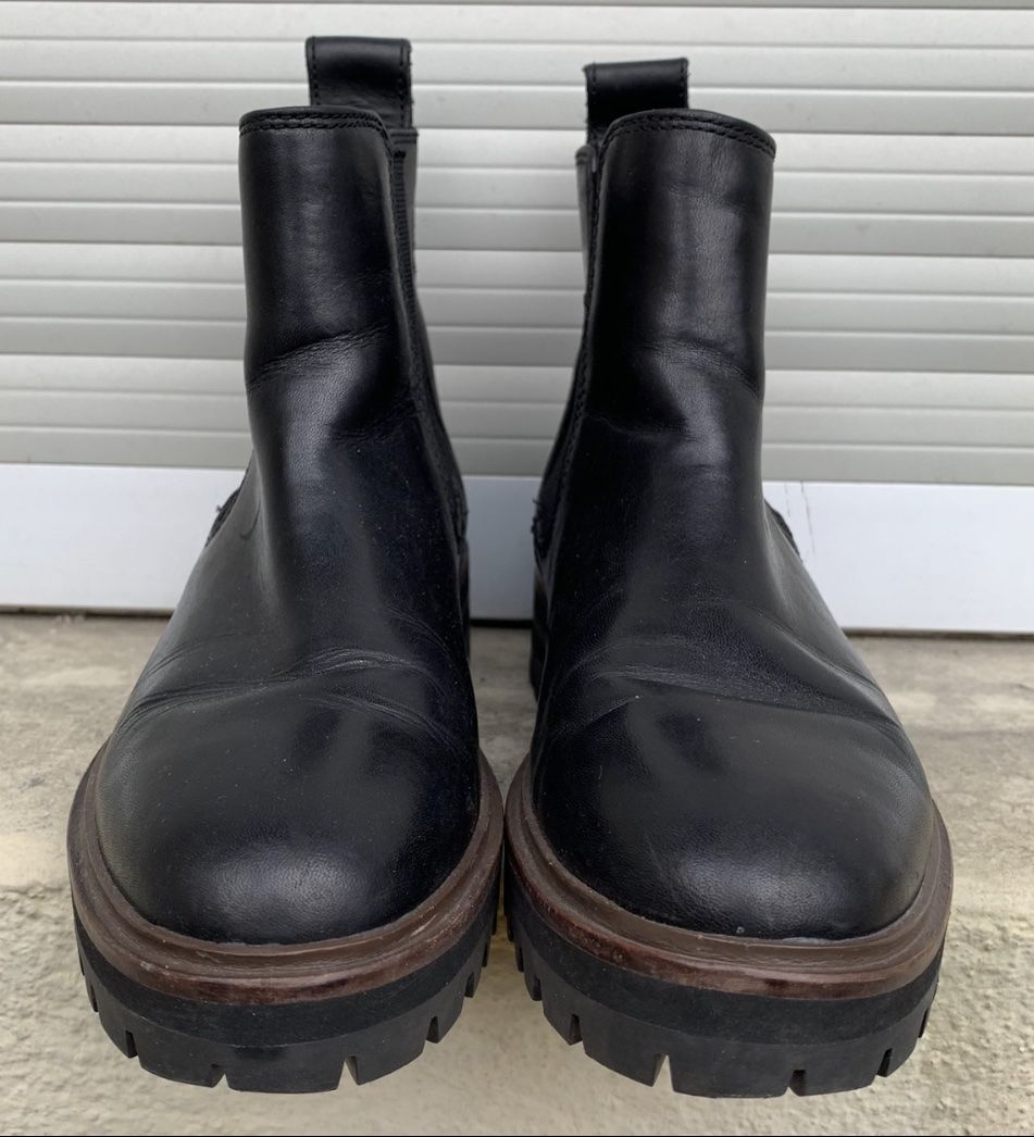 Silver Street London Homme Carnaby Bottine Chelsea Cuir - Bottes Élégantes Avec Soufflet Cachemire