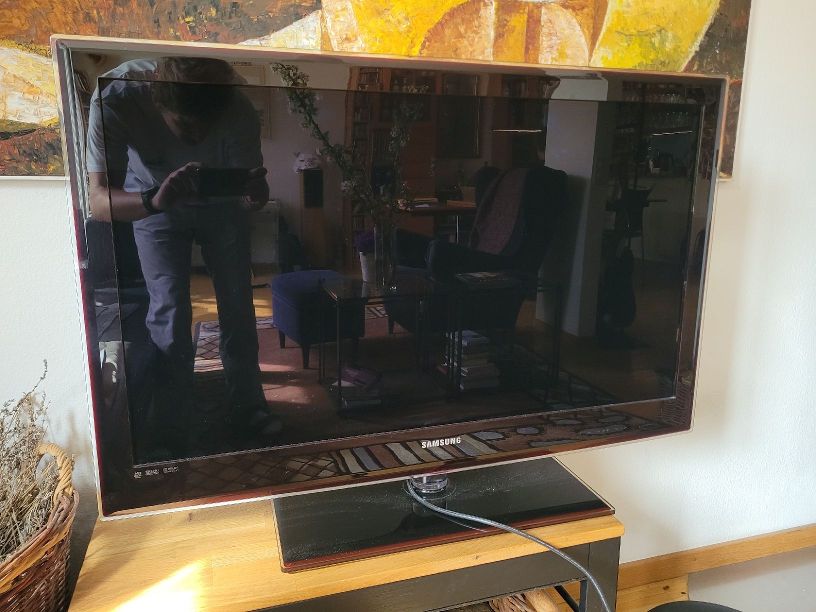 Samsung Fernseher: Samsung TV 40 Zoll – Gebraucht aus REINACH BL von str_pp8j