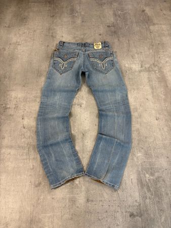 Vintage Rock Revival STraight Jeans (M)