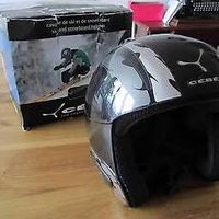 Casque de ski enfant noir "Cébé" (Taille 54)