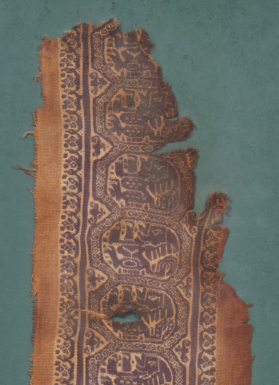 Tissus: Antikes Stoff Fragment gerahmt – D'occasion à Zürich par BOAC1943 4