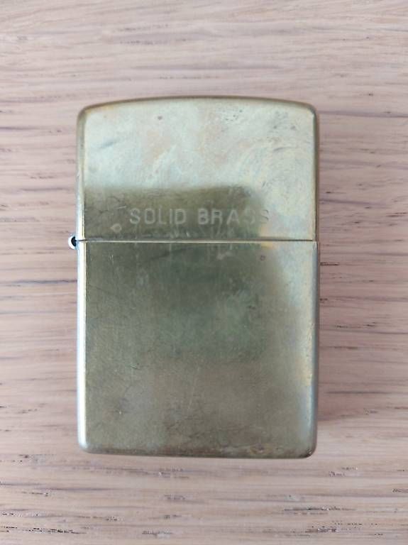 Accendini: Zippo Solid Brass 254 Reg. H, gebraucht – Usato da Burgdorf venduto da ada_k9bs 3