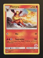 Flamara SM186 Non-Holo Pokémon Promo 2018 Glurak-Stamp DE