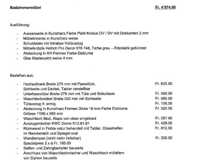 Badezimmermöbel: Badzimmermöbel – Gebraucht aus Zweisimmen von ERufener 1