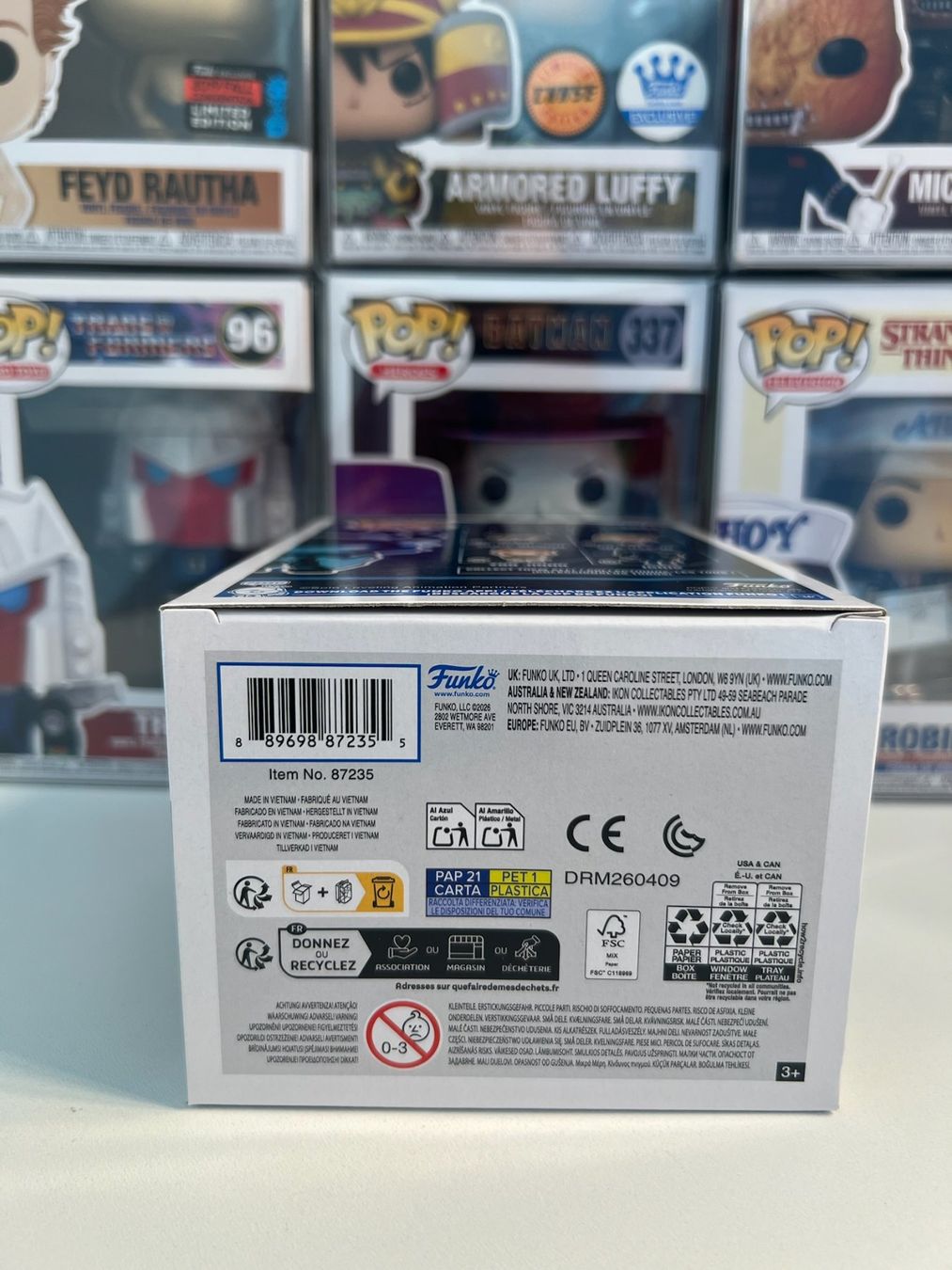 Funko Statuette: Funko POP Animation Solo Leveling Iron Edition Limitée Chase – Nuovo e nell'imballaggio originale da Le Mouret venduto da perfectbijou 5