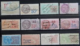 Frankreich Lot mit alten Werten XXIX