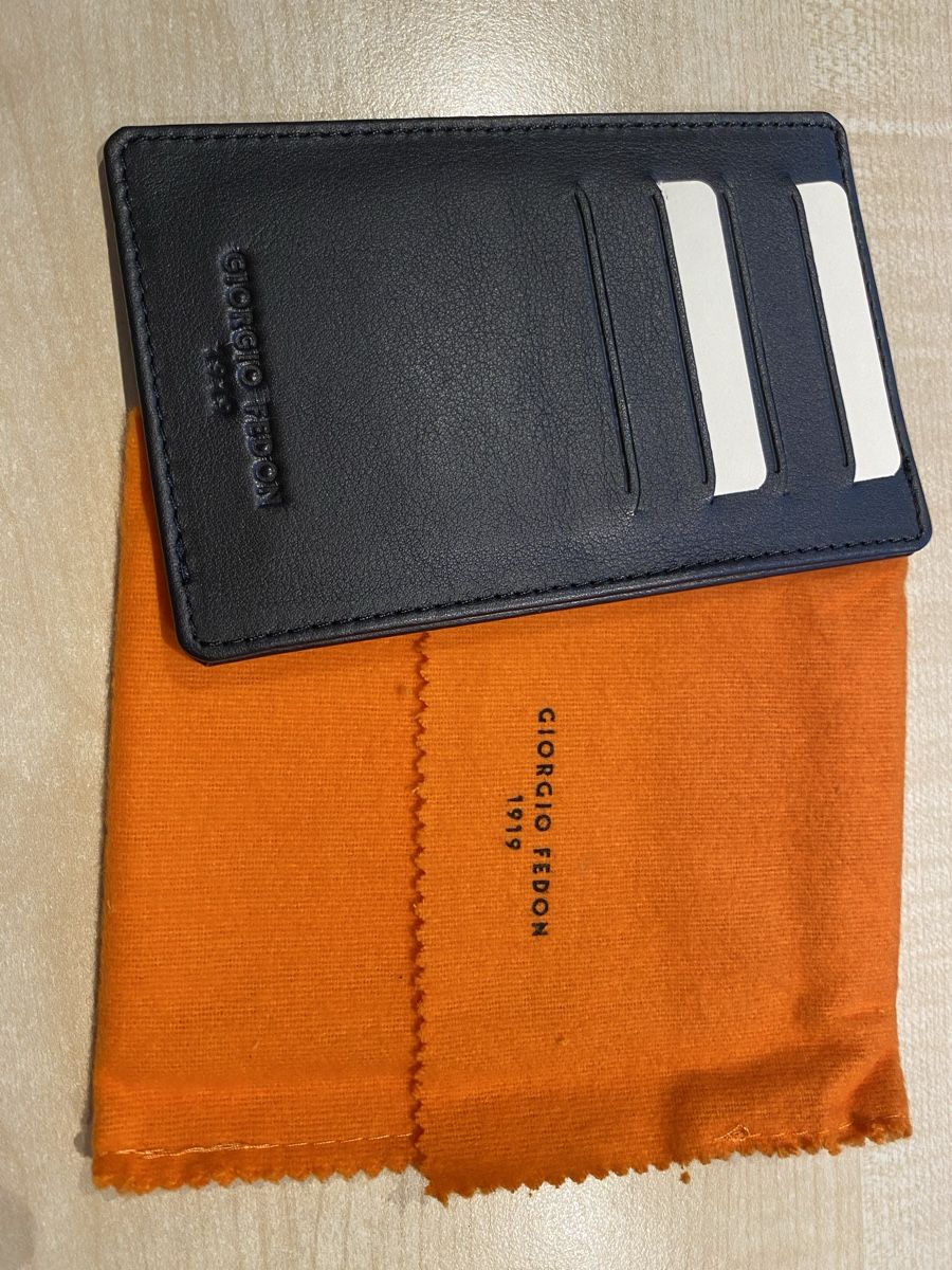 Portafogli: Giorgio Fedon Credit Card Wallet – Nuovo e nell'imballaggio originale da Zürich venduto da rachdied 4