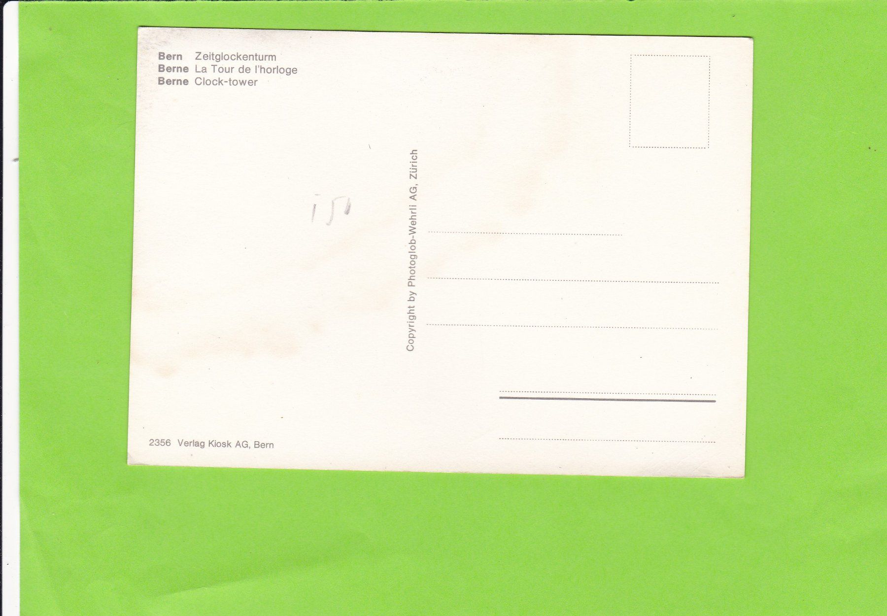 Cartes postales: Bern-Zeitglockenturm-Oldtimer-Nacht – D'occasion à St. Peterzell par neckertal 1