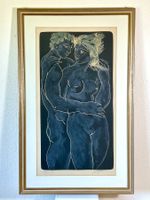 Hans Erni – Original Farblithografie "Liebespaar" 99/150