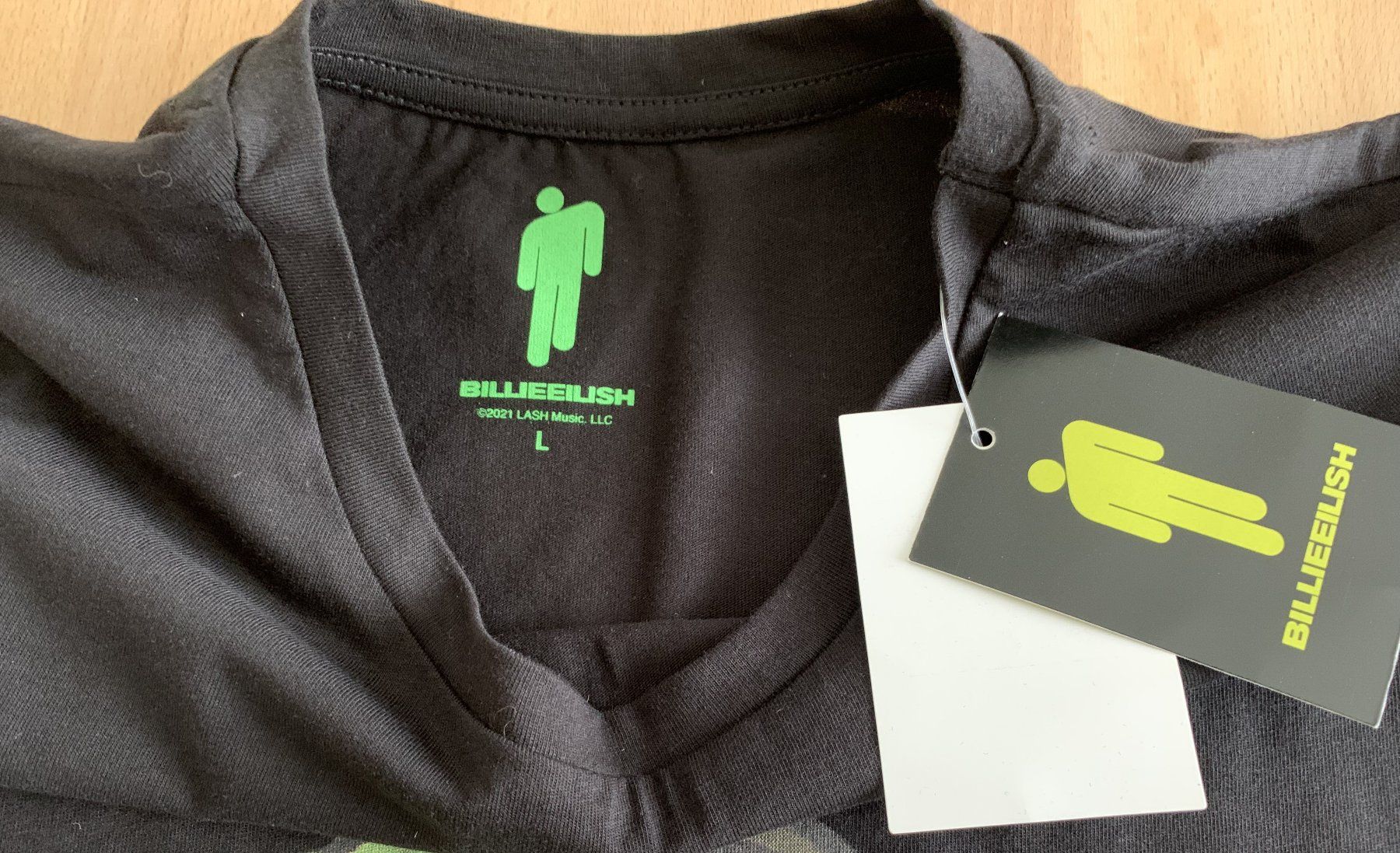 T-shirt: Billie Eilish T-Shirt Gr. L – Nuovo e nell'imballaggio originale da Wetzikon ZH venduto da EvisStore 3