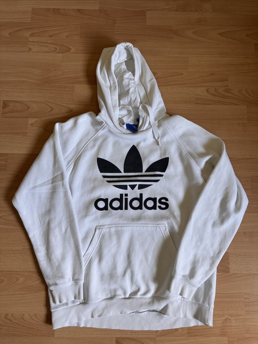 Adidas Pullover & Sweatshirts: Adidas Pulli weiss Gr. L – Gebraucht aus Rüti ZH von make