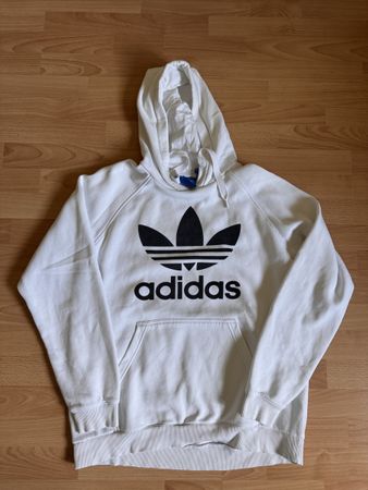 Adidas Pulli weiss Gr. L