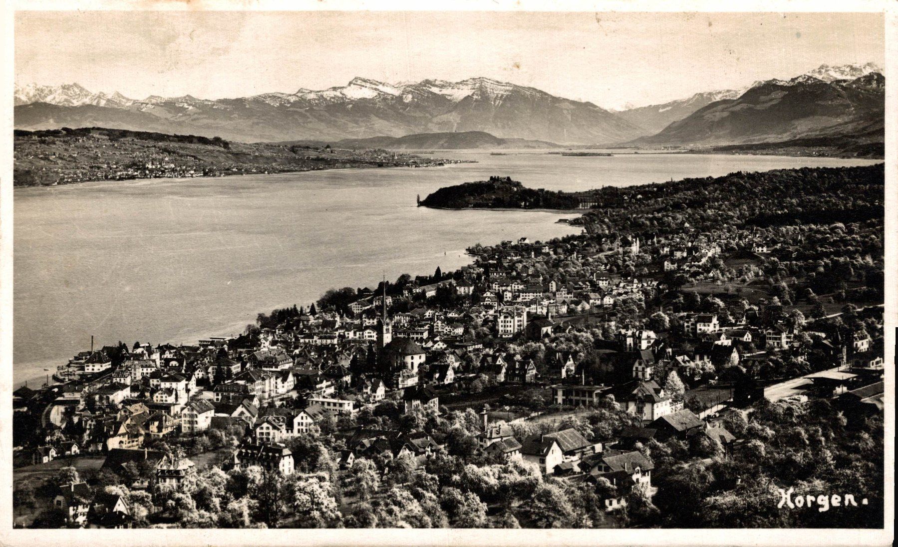 Cartoline postali: Horgen – Usato da Bronschhofen venduto da Astore