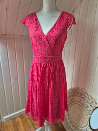 ESPRIT  🩷🦩  fairy kleid pink fuchsia   Grösse S