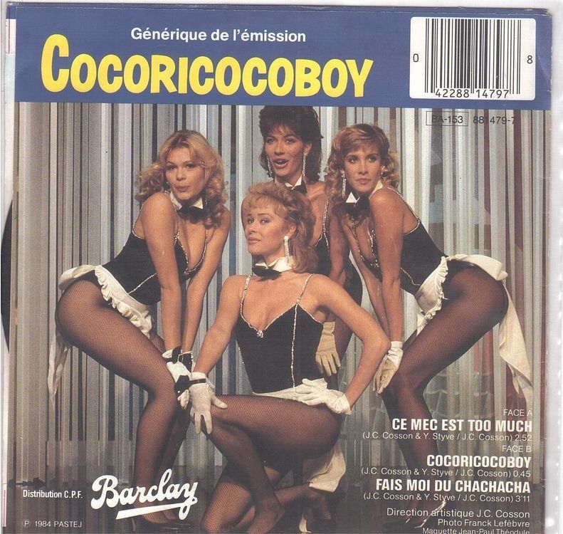 Schallplatten: Cocoricocoboy  Ce mec est too much  Single7 – Gebraucht aus Rheinau von asteng