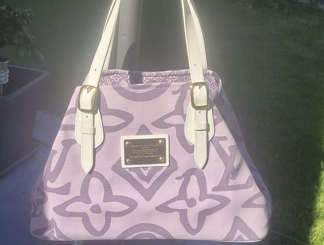 Louis Vuitton Borse da donna: Louis Vuitton Purple Monogram Tahitienne Cabas – Nuovo (secondo la descrizione) da Murten venduto da Lvfan4ever44 4