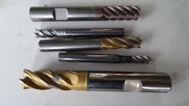 VHM Vollhartmetall Schaftfräser 5 - 12 mm Aciera Schaublin
