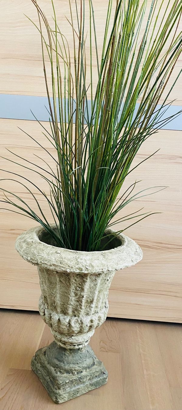 Vasi per fiori: Gartenamphore aus Stein-Optik, antike Optik – Usato da Reichenburg venduto da Noxima 1