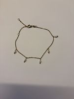 Luamaya Perla Blanco Anklet Gold