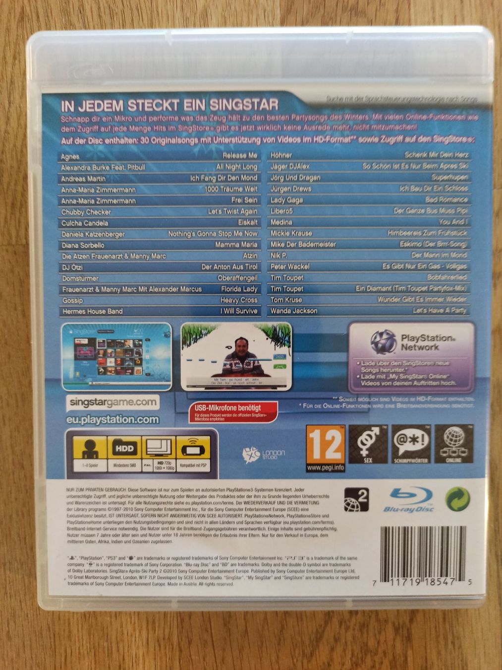 Giochi: SingStar Apres-Ski Party 2 PS3 – Usato da Oberweningen venduto da mar_87mx 1