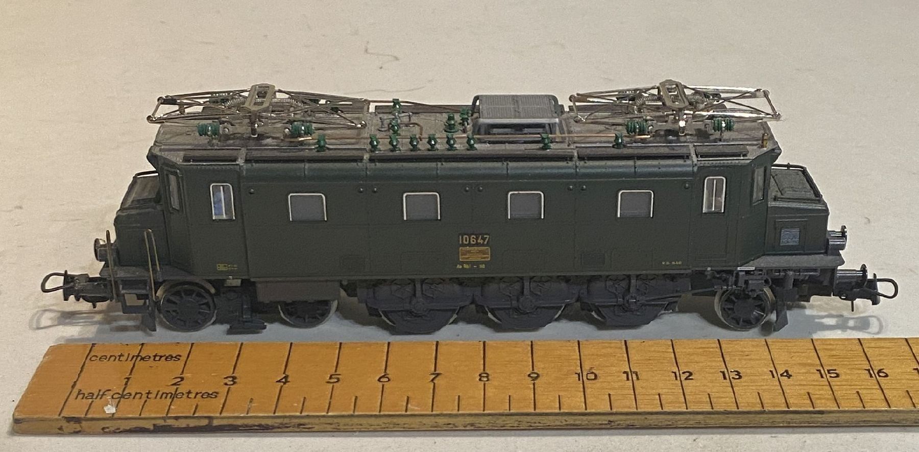 Fleischmann 4345 E-Lok SBB-CFF 10647 in OVP. Digital. (Gebraucht) in ...