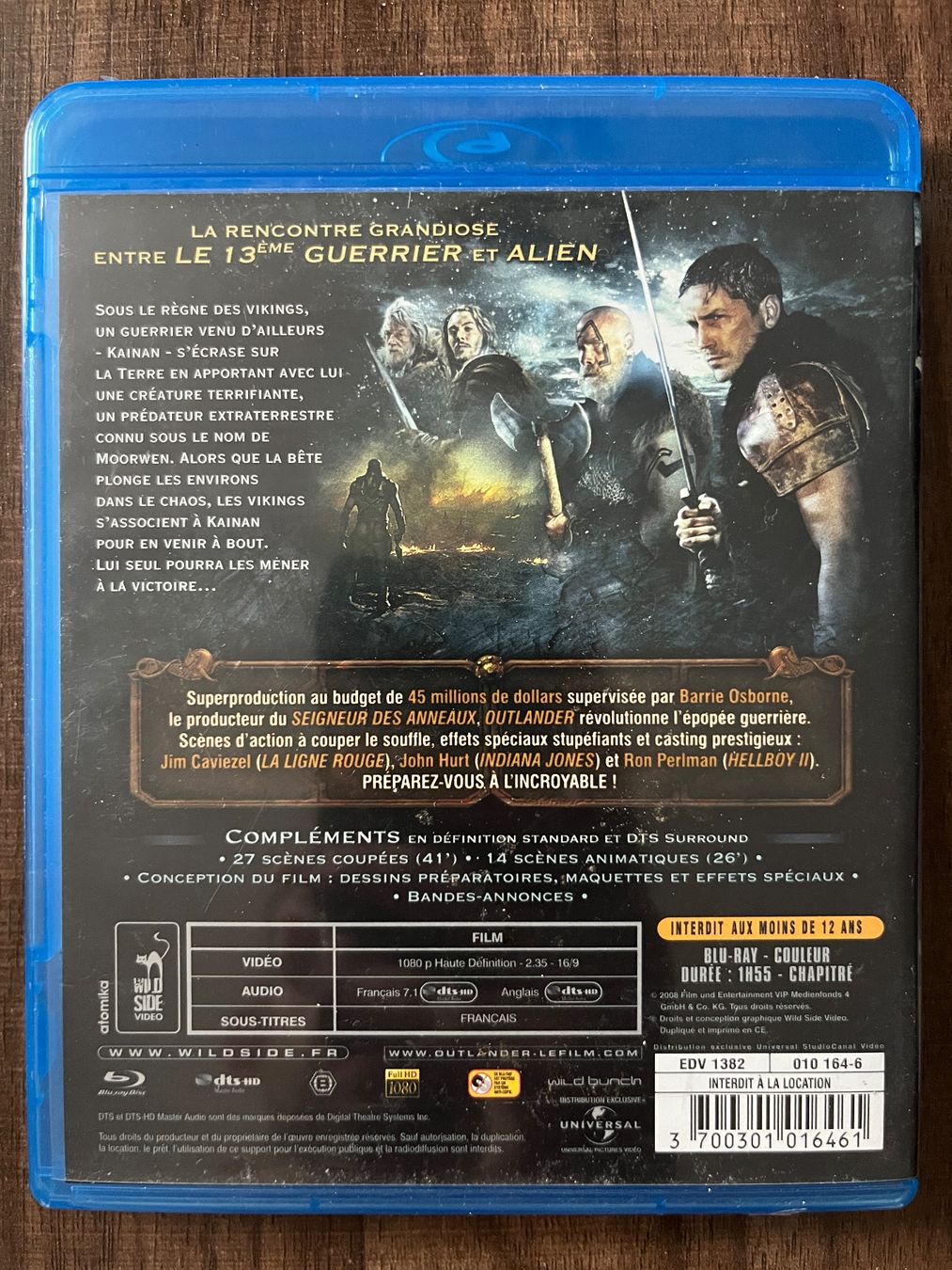 Tutti i DVDs: Outlander - le dernier Viking Blu-ray – Nuovo (secondo la descrizione) da Sierre venduto da black.box 1