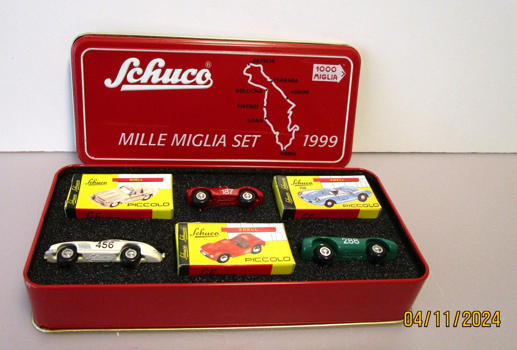 Schuco Modellini d'auto: SCHUCO PICCOLO MILLE MIGLIA SET 1999 – Nuovo e nell'imballaggio originale da Chêne-Bourg venduto da breno56 2