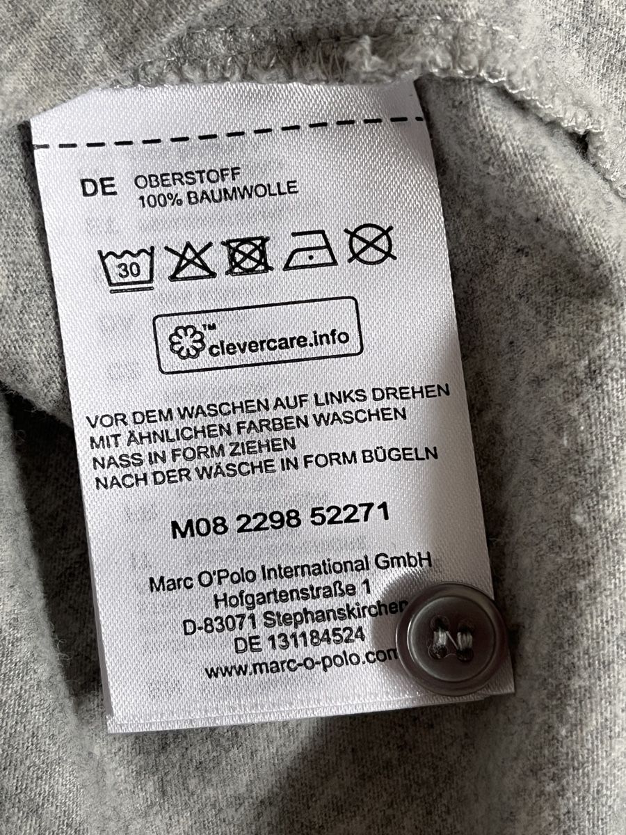 Marc O'Polo Blusen: Marc O’Polo Hemd, Grau, Grösse L – Gebraucht aus Zürich von Kleanthy 3