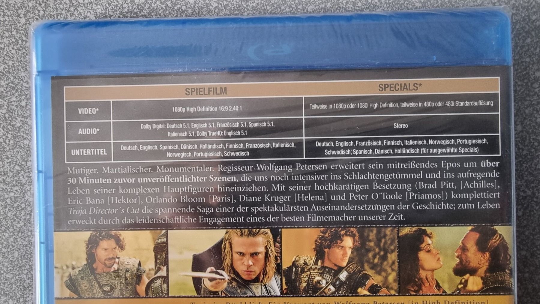 Alle DVDs: Blu Ray - Troja - Brad Pitt - NEU – Neu und originalverpackt aus Oetwil am See von fineli2 1