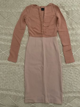 Pinko Dress, size 36-38, Long Sleeve, Pink, New Season!