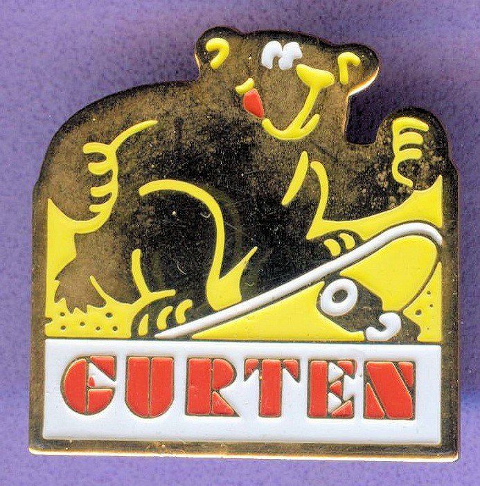 Placchette & Badge: GURTEN Bier  SKATEN  – Usato da Winterthur venduto da Sammleroase