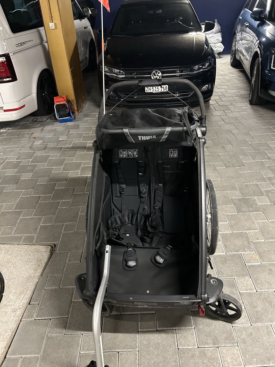 Thule Carrozzine: Thule Veloanhänger – Usato da Nürensdorf venduto da callstrunz 3