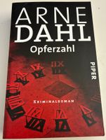 Arne Dahl - Opferzahl (Kriminalroman) Taschenbuch Top!