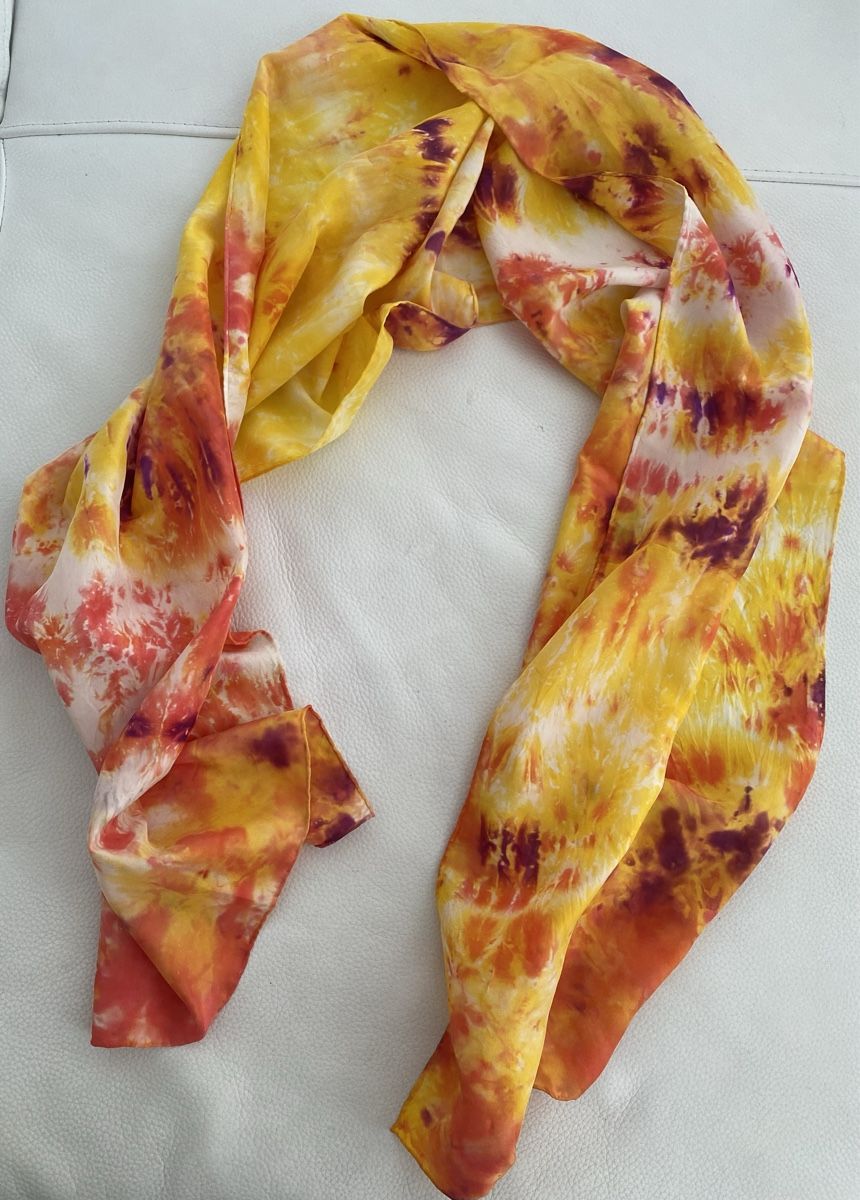 Foulard & Sciarpe: Seiden Schal 🌸 – Usato da Opfikon venduto da Luis144 1