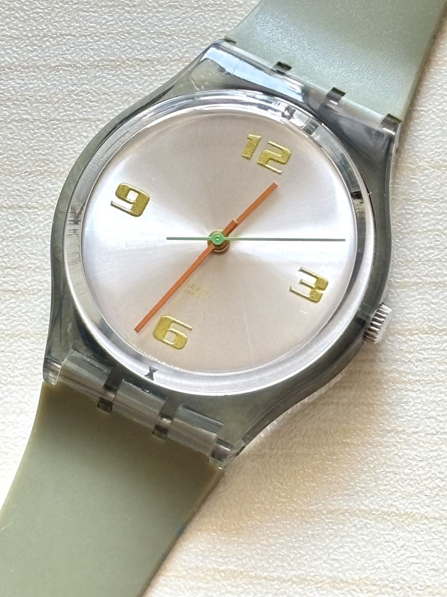 Swatch Orologi: Swatch Uhr transparent Gehäuse gute  – Usato da Grenchen venduto da chththl