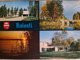Kalanti Finnland Postkarte 1978 gestempelt