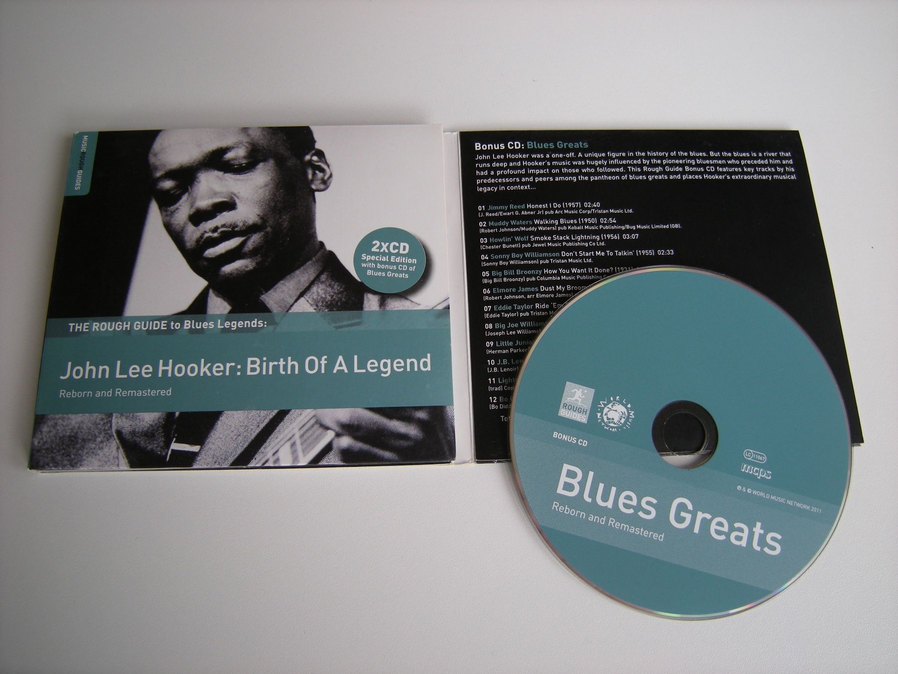 CD: JOHN LEE HOOKER - Birth of a Legend – Usato da Basel venduto da Ceebee62 4
