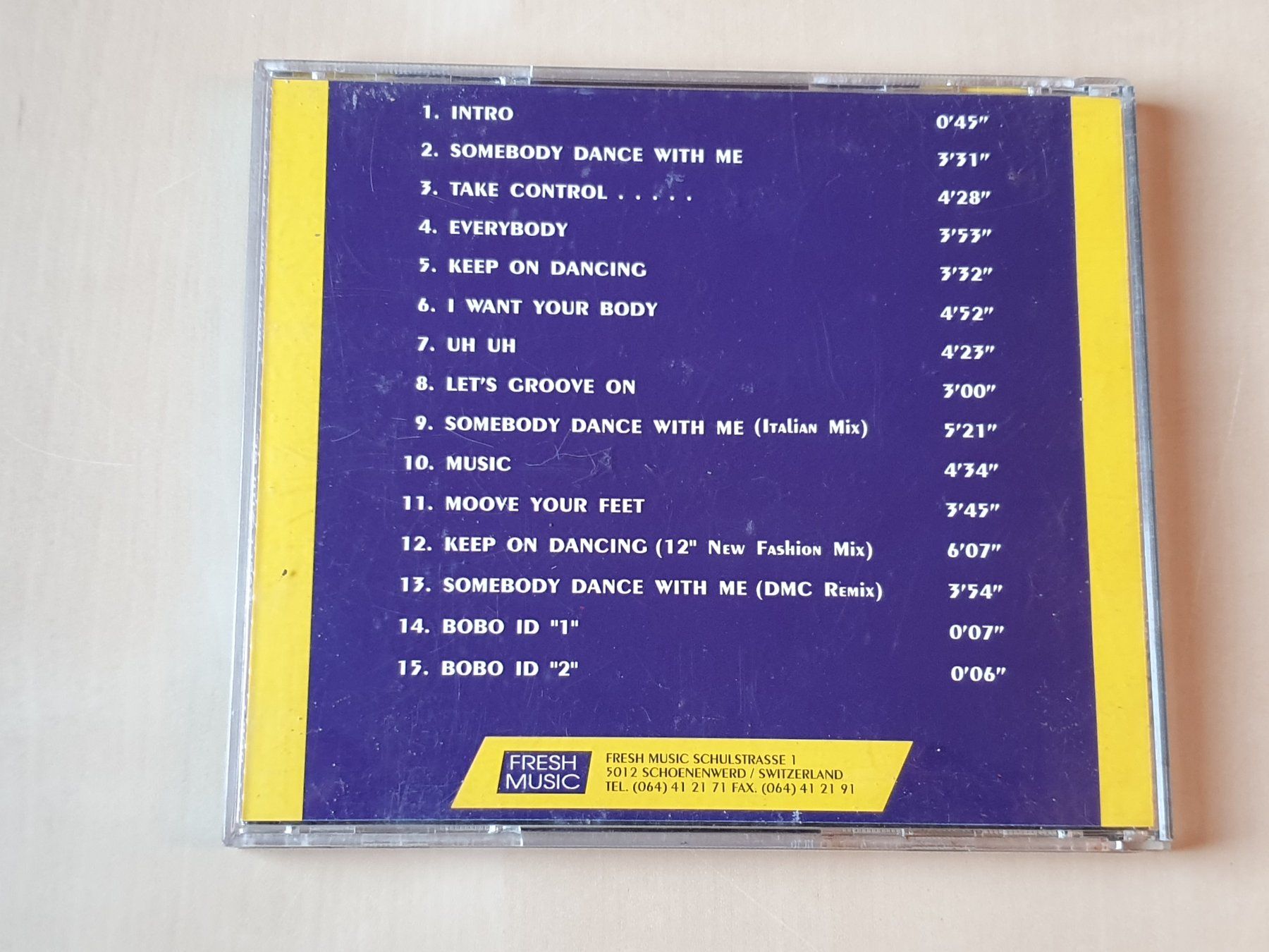 CD: DJ Bobo Dance with me – Usato da Stansstad venduto da collectorsshop 1